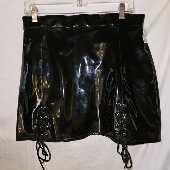 NWT SMALL 24" tight lacing long line LEATHER corset - Picture 15 of 16